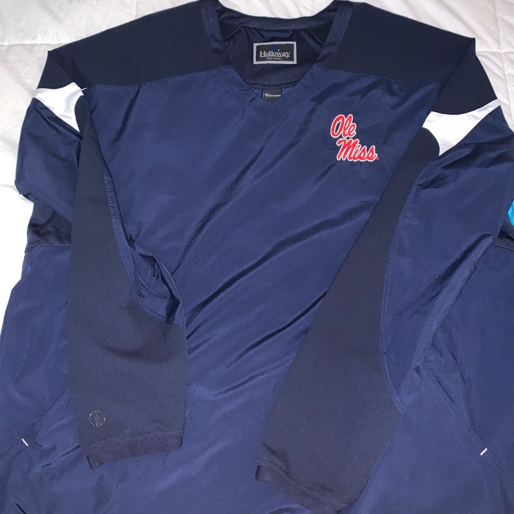 Holloway Ole Miss Rebels pullover men’s size large - Picture 3 of 9